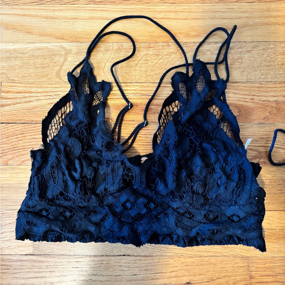 Free People Midnight Lace Bralette